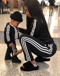 Being a mommy ❤️ Plane finally landed , feeling so good in my new city ☀️😩