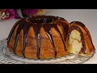 (4) The Best Vegan Bundt Cake With Chocolate/ Cel Mai Pufos Chec De Post (Vegan) Cu Ciocolata - YouTube