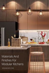 Guide to materials and finishes for kitchen: wondering what materials and finishes to use for your modular kitchen? Learn everything about the materials and finishes for a kitchen with our guide. Read now! // modular kitchen // modular kitchen materials // modular kitchen finishes // modular kitchen materials and finishes #modular #kitchen #materials #finishes #modularkitchenmaterialsandfinishes