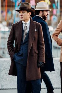 Our photographer Jonathan Daniel Pryce captures the strongest looks on the street outside the Fall/Winter 2017-2018 shows at Pitti Uomo in Florence.