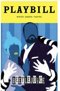 This Special Limited Edition February 2020 Playbill from the Broadway Musical Beetlejuice is available exclusively to audiences attending the show in February and at the Playbill Store. This Playbill is guaranteed authentic, sealed in a fitted vinyl pouch with backing board, and mailed in protective packaging. Free Shipping on all Playbills within the United States via domestic ground.