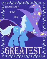 Trixie – An artistic rendition presented in a high quality 8 X 10 print. My Little Pony, Friendship