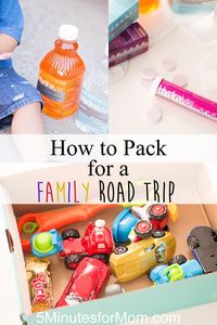 How to Pack for a Family Road Trip - Stay healthy, stay safe, and have fun! #familytravel #roadtrip