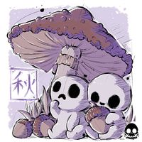 - Kawaii cute Susuwatari from Studio Ghibli sheltering from the rain under a mushroom in autumn - #kodama #studioghibli #autumnmushroom #cutestudioghibli #kawaiistudioghibli #autumnvibes #xmorfina #cutekodama #kawaiikodama #kodamafanart #kodamadesign #kodamadrawing #kodamatshirt #autumnstudioghibli #cuteautumnstudioghibli #studioghibliautumnvibes #cuteautumn #autumnkodama #studioghiblikodama #kodamamask #autumnkodamatshirt #kadamaunderthemushroom #mushroomkodama #mushroomstudioghibli