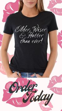 his hot mom gift, mother's day gift for grandmom, gammy or nana, is soft & comfy and a classic she'll love to wear! The woman's softstyle tee is a more feminine take on the classic tee. The sleeves are shortened to reveal some shoulder. The fabric is a blend of cotton and polyester.