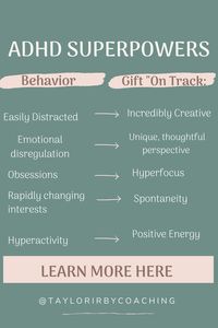 Do you or your child have ADHD/ADD? Here's a list of 5 symptoms and natural ways to help support and grow these into superpowers.