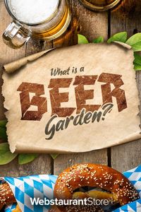 Whether you’re just starting a bar or are trying to convert your establishment's existing patio space into something new, opening a beer garden offers many new opportunities to your business. Beer gardens give your patrons a chance to enjoy drinking outdoors in a new fun environment, allowing your establishment to create a social and community atmosphere.