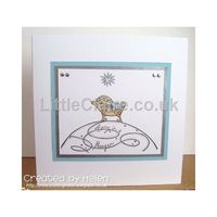 Away in a Manger stamp Little Claire