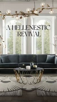 A dashing home decor inspiration inspired by Ancient Greece. What do you think?