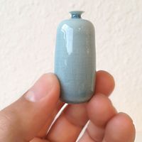 Jon Almeda, IGMA fellow - ceramic pot thrown on a potter's wheel; sold on ebay for $57.66 #innovativepottery