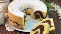 CIAMBELLA MARMORIZZATA BIGUSTO - ALTISSIMA E SOFFICISSIMA - FACILE E VELOCE - "La ciambella marmorizzata bigusto è un dolce semplice, leggero e molto veloce da preparare, perfetto per la prima colazione di tutta la famiglia. Con il suo sapore delicato ed il suo bellissimo incontro di colore, tra la vaniglia e il cacao, questa torta è quella che facilmente diventa la protagonista indiscussa sulla tavola di coloro che amano la genuinità di un dolce fatto in casa, fin dalle prime ore del mattino...