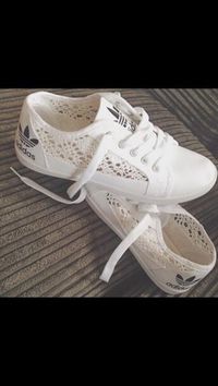 shoes black white sports shoes adidas crochet lace sneakers sneakers with lace sneakers lace cute