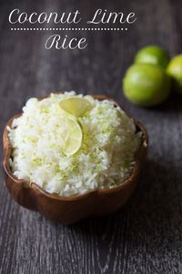 Coconut Lime Rice