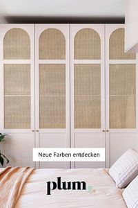 Entdecken Sie Fronten von Plum für Ihren Schlafzimmer Ikea Pax Schrank. Sammeln Sie Ideen fürs Schlafzimmer, Schlafzimmer Schrank Ideen und Inspiration, Rattan Möbel Ideen.