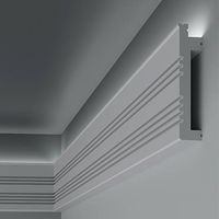 Lichtleisten / Stuckleisten für indirekte Beleuchtung"Amati" (NMC Wallstyl IL3) - Werkstoff: Polystyrol Bitte beachten Sie unsere neuen LED…