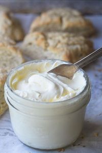 homemade clotted cream