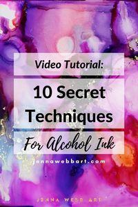 Check out my blog and watch my video on how to use alcohol ink to transform your alcohol ink art! In this alcohol ink tutorial video, I will teach you 10 different alcohol ink art techniques, providing you with new and exciting alcohol ink ideas. In this alcohol ink DIY video, you will learn how to use alcohol inks on yupo paper. This alcohol ink art tutorial is for all levels, and perfect for any alcohol ink beginners. #alcoholinktechniques #alcoholinkDIY #alcoholinktutorial #alcoholinkart
