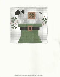 Pinker n Punkin Quilting & Stitching: A Crazy Question & Erin Ewe - A St. Patrick's Day Freebie