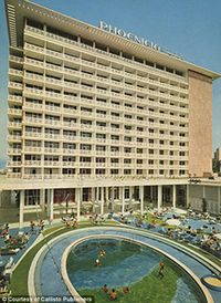 Pan Am founded the Intercontinental Hotel Corporation in the mid-1940s to accommodate its crew and passengers in destinations where upscale hotels were not yet present. Pictured, the Phoenicia Intercontinental, in Beirut in 1962.