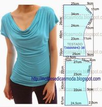 Moldes Moda por Medida: BLUSA FÁCIL DE FAZER-54