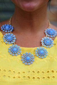 blue and yellow
