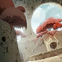 Artes da série Oban Star Racers