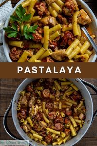 This chicken and sausage pastalaya has all those delicious creole seasonings and flavors you'd expect from jambalaya. Thanks to a handy shortcut, it's ready to eat in about 30 minutes!