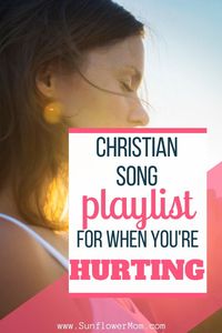 Here are 20 of the best inspirational Christian songs. Sometimes you just need that perfect song to speak the words that you cannot. Whether you sing along or just let the words sit on your heart, here you will find inspiration in these Christian Songs with Playlist. #jesus #christian #sunflowermom