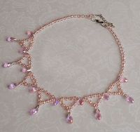 Free pattern for beaded necklace Zefir | Beads Magic ~ Seed Bead Tutorials