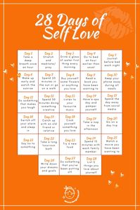 The 28 Day Self Love Challenge - MUMMEPRENEUR