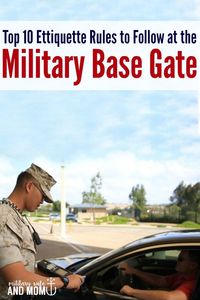 Awesome tips for military spouses to always have a smooth experience at the military base gate | Military wife | Military family | Military significant other | Military girlfriend via @lauren9098