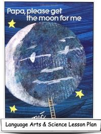 Moon Phases & Changes - "Papa, Please Get The Moon For Me" is an original, 11 page, science and language lesson plan for students K-2. The lesson involves students charting the changes of the Moon and applying their new learning to the picture story "Papa, Please Get The Moon For