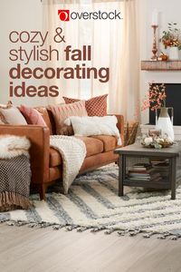 When it comes to cozy, nothing competes with fall decor, and you can create your own seasonal home haven with the tips and ideas in Overstock's fall decorating idea guide. Create the comfiest fall retreat of all with great deals from Overstock and free shipping on everything!* #fall #decor #homedecor #guide #overstock