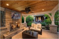 outdoor pavilion plans with fireplace - Yahoo Image Search Results