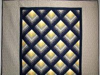 Example 3 of Log Cabin Block Layout