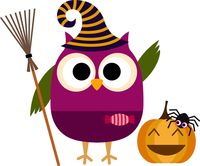Búho halloween