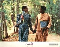 The Color Purple - Lobby card with Desreta Jackson & Akosua Busia