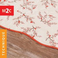 Do all of your quilts have traditional binding with mitered corners? Are you ready to try a new technique for binding your quilts? Sewing a wavy binding is a simple and quick way to get your quilts finished. Learn how it's done on the blog at weallsew.com.