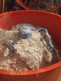 Kensington Hempcrete Home: The first hempcrete mix
