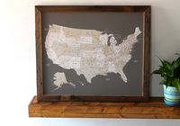 Pin your US travels | rustic modern home