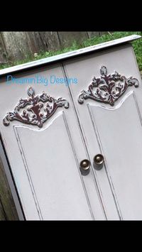Gray Linen and Vintage Duck Egg