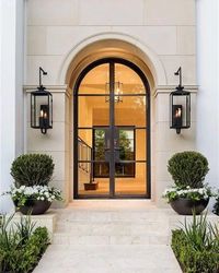 Arched French Doors – Custom Door Pros