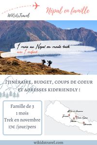 Vous envisagez un voyage au Népal en famille ? Découvrez le témoignage d'une famille de 3 personnes et leur retour d'expérience sur le trek des Annapurnas ! Itinéraire, budget, coups de coeur, photos et adresses kidfriendly... tout est là pour vous aider à préparer votre prochaine aventure avec vos enfants ! #voyage #voyageenfamille #népal #travel #roadtrip #voyageavecenfants #asie #trek #annapurnas #randonnée #montagne #himalaya