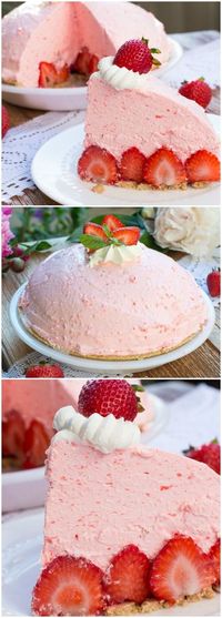 15 Strawberries, fresh. 4 cups Cool whip. 2 tbsp Granulated sugar. 1 Graham pie crust. 1 8 oz package Cream cheese.