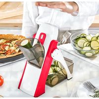 ✅ 100% Money-Back Guarantee ✅ Free return within 30 days✅ Worldwide Shipping For All Orders ✅ All Packages are sanitized thoroughly at EVERY stage of packing and transit and is 100% SAFE to receive ✅ Delivery time>> Worldwide 4-7 days from the US Description: It has never been EASIER to cut your Vegetables and F