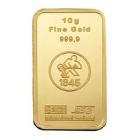 Lingot or 10 grammes, acheter un lingotin Or 10 grammes en ligne sur or-investissement.fr