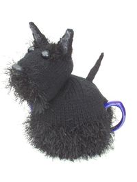 (6) Name: 'Knitting : Scottie dog tea cosy knitting pattern
