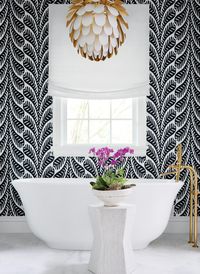 Eden is a whimsical approach to traditional patterns that lead you into paradise