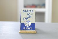 RAMSO Skat Kartenspiel Vintage antik alt Reklame Werbung Altenburg-Stralsunder