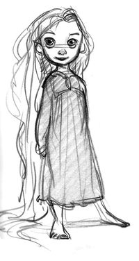 Glen Keane - baby rapunz